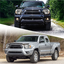 Load image into Gallery viewer, Toyota Tacoma 2012-2015 Factory Style Headlights Chrome Housing Clear Len Amber Reflector
