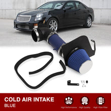 Load image into Gallery viewer, Cadillac CTS-V 5.7L V8 2004-2005 / CTS-V 6.0L V8 2006-2007 Cold Air Intake Blue + Heat Shield
