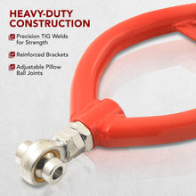 Load image into Gallery viewer, Nissan 240SX S13 1989-1994 / 300ZX Z32 1990-1996 Rear Upper Adjustable Camber Kit Control Arms Red
