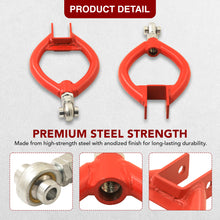 Load image into Gallery viewer, Nissan 240SX S13 1989-1994 / 300ZX Z32 1990-1996 Rear Upper Adjustable Camber Kit Control Arms Red
