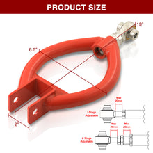 Load image into Gallery viewer, Nissan 240SX S13 1989-1994 / 300ZX Z32 1990-1996 Rear Upper Adjustable Camber Kit Control Arms Red
