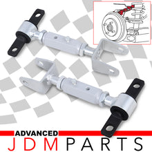 Load image into Gallery viewer, Acura RSX 2002-2006 / Honda Civic 2001-2005 / Civic Si 2002-2005 Rear Control Arms Camber Kit Silver
