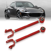 Load image into Gallery viewer, Mazda Miata MX-5 2016-2024 Rear Upper Adjustable Control Arms Red
