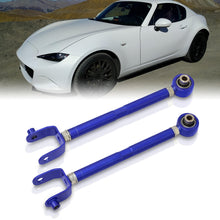 Load image into Gallery viewer, Mazda Miata MX-5 2016-2024 Rear Upper Adjustable Control Arms Blue
