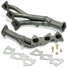 Load image into Gallery viewer, Hyundai Genesis Coupe 3.8L V6 2010-2016 Stainless Steel Exhaust Header Black
