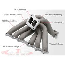 Load image into Gallery viewer, Lexus IS300 2001-2005 / Toyota Supra 1993-1998 2JZGTE 3.0L T4 Ceramic Turbo Manifold
