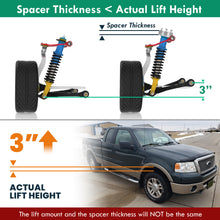 Load image into Gallery viewer, Ford F150 2004-2020 3&quot; Front and 1&quot; Rear Leveling Lift Kit Silver
