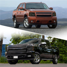 Load image into Gallery viewer, Chevrolet Silverado 2007-2013 Factory Style Headlights Chrome Housing Smoke Len Amber Reflector
