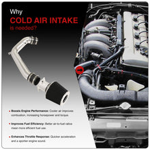 Load image into Gallery viewer, Nissan 240SX S13 DOHC 1989-1994 Cold Air Intake Polished
