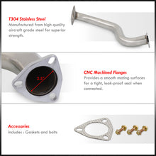 Load image into Gallery viewer, Honda Civic DX LX EX 2006-2011 2.25" Downpipe
