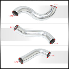 Load image into Gallery viewer, Mazda RX7 FD3S 1992-1997 Bolt-On Aluminum Polished Piping Kit + Blue Couplers
