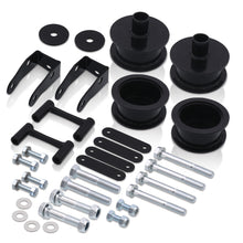 Load image into Gallery viewer, Jeep Wrangler JK 2007-2018 2&quot; Front 2&quot; Rear Leveling Lift Kit Black with Shock Extenders
