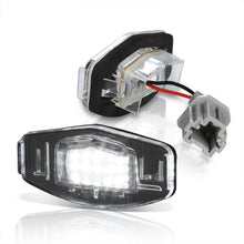 Load image into Gallery viewer, Acura MDX RL TL TSX / Honda Accord Civic Odyssey White SMD LED License Plate Lights Clear Len
