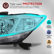 Load image into Gallery viewer, Honda Civic Sedan 2012-2015 / Honda Civic Coupe 2012-2013 Factory Style Headlights Chrome Housing Clear Len Clear Reflector

