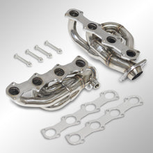Load image into Gallery viewer, Ford F150 1997-2003 / F250 1997-1999 / Expedition 1997-2002 4.6L V8 Stainless Steel Shorty Exhaust Header
