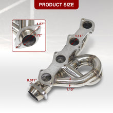 Load image into Gallery viewer, Ford F150 1997-2003 / F250 1997-1999 / Expedition 1997-2002 4.6L V8 Stainless Steel Shorty Exhaust Header
