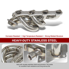 Load image into Gallery viewer, Ford F150 1997-2003 / F250 1997-1999 / Expedition 1997-2002 4.6L V8 Stainless Steel Shorty Exhaust Header
