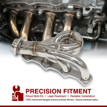 Load image into Gallery viewer, Ford F150 1997-2003 / F250 1997-1999 / Expedition 1997-2002 4.6L V8 Stainless Steel Shorty Exhaust Header
