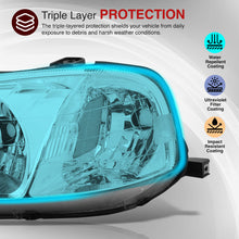 Load image into Gallery viewer, Honda Civic 1999-2000 Factory Style Headlights Chrome Housing Clear Len Clear Reflector
