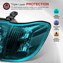 Load image into Gallery viewer, Toyota Tundra (Double Cab / 4 Door Models Only) 2005-2006 / Sequoia 2005-2007 Factory Style Headlights + Corners Black Housing Clear Len Clear Reflector
