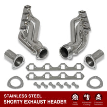 Load image into Gallery viewer, Ford Mustang 260-302 4.3L 4.7L 5.0L V8 1964-1977 Stainless Steel Shorty Exhaust Header
