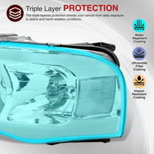 Load image into Gallery viewer, Dodge Ram 1500 2002-2005 / Ram 2500 3500 2003-2005 LED DRL Bar Factory Style Headlights Chrome Housing Clear Len Clear Reflector
