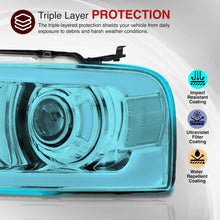 Load image into Gallery viewer, Ford F150 2004-2008 LED DRL Bar Projector Headlights Chrome Housing Clear Len Clear Reflector
