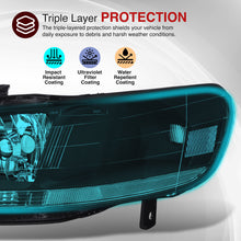 Load image into Gallery viewer, Honda Accord 1998-2002 Factory Style Headlights Black Housing Clear Len Clear Reflector
