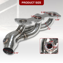 Load image into Gallery viewer, Toyota Tacoma 2005-2011 / FJ Cruiser 2007-2009 / 4Runner 2003-2012 4.0L V6 Stainless Steel Exhaust Header
