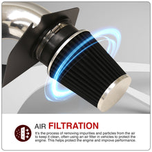 Load image into Gallery viewer, Ford Mustang 3.8L V6 1999-2004 Cold Air Intake Polished
