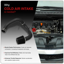 Load image into Gallery viewer, Honda Civic DX LX EX 2006-2011 Cold Air Intake Black
