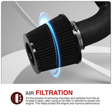 Load image into Gallery viewer, Honda Civic SI 2006-2011 Cold Air Intake Black
