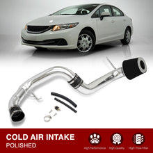 Load image into Gallery viewer, Honda Civic DX LX EX 1.8L I4 2012-2015 Cold Air Intake Polished
