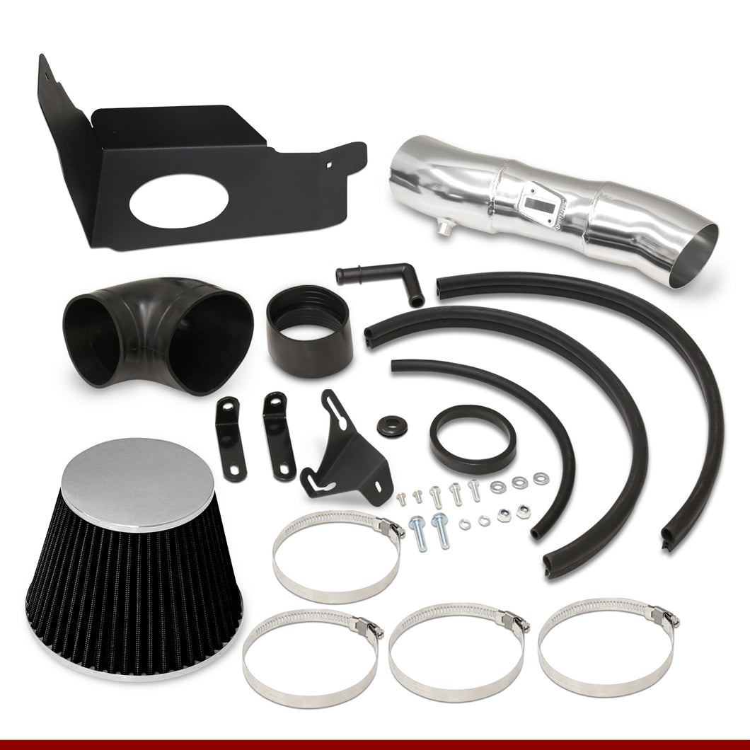 Ford Mustang 4.6L V8 2005-2009 Cold Air Intake Polished + Heat Shield