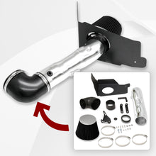 Load image into Gallery viewer, Ford Mustang 4.6L V8 2005-2009 Cold Air Intake Polished + Heat Shield
