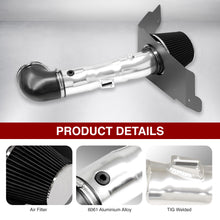 Load image into Gallery viewer, Ford Mustang 4.6L V8 2005-2009 Cold Air Intake Polished + Heat Shield
