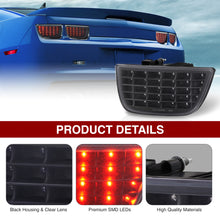 Load image into Gallery viewer, Chevrolet Camaro 2010-2013 Sequential LED Tail Lights Black Housing Clear Len
