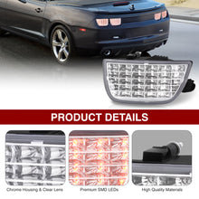 Load image into Gallery viewer, Chevrolet Camaro 2010-2013 Sequential LED Tail Lights Chrome Housing Clear Len
