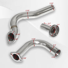 Load image into Gallery viewer, Chevrolet Cobalt 2005-2007 / Pontiac G5 2007-2010 2.2L I4 Stainless Steel Catback Exhaust System (Excluding Supercharged Models) (Piping: 2.5" / 65mm | Tip: 4.5")
