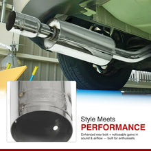 Load image into Gallery viewer, Chevrolet Cobalt 2005-2007 / Pontiac G5 2007-2010 2.2L I4 Stainless Steel Catback Exhaust System (Excluding Supercharged Models) (Piping: 2.5" / 65mm | Tip: 4.5")
