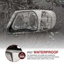 Load image into Gallery viewer, Chrysler Town &amp; Country 2001-2007 / Grand Voyager 2001-2002 / Voyager 2001-2003 / Dodge Grand Caravan 2001-2007 Factory Style Headlights Chrome Housing Clear Len Clear Reflector (Halogen Models Only)
