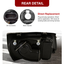 Load image into Gallery viewer, Volkswagen Jetta 1999-2004 Factory Style Headlights + Euro Fogs Black Housing Clear Len Clear Reflector
