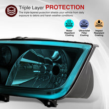 Load image into Gallery viewer, Volkswagen Jetta 1999-2004 Factory Style Headlights + Euro Fogs Black Housing Clear Len Clear Reflector
