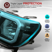 Load image into Gallery viewer, Toyota Tacoma 2012-2015 LED DRL Bar Factory Style Headlights Black Housing Clear Len Clear Reflector

