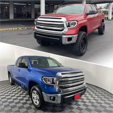 Load image into Gallery viewer, Toyota Tundra 2014-2021 LED DRL Bar Factory Style Headlights Black Housing Clear Len Clear Reflector (Halogen Models Only)
