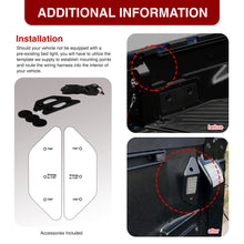 Load image into Gallery viewer, Toyota Tacoma 2016-2019 / Tundra 2014-2021 2-Piece Left &amp; Right White SMD LED Truck Bed Cargo Lights Clear Len
