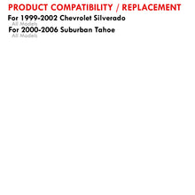 Load image into Gallery viewer, Chevrolet Silverado 1999-2002 / Suburban Tahoe 2000-2006 Factory Style Headlights + Bumpers Chrome Housing Clear Len Clear Reflector
