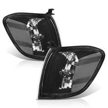 Load image into Gallery viewer, Toyota Tundra (Double Cab / 4 Door Models Only) 2005-2006 / Sequoia 2005-2007 Factory Style Corners Black Housing Clear Len Clear Reflector
