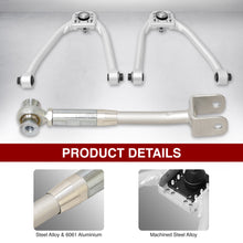 Load image into Gallery viewer, Nissan 350Z 2003-2009 / Infiniti G35 2003-2007 Front Upper &amp; Rear Control Arms Camber Kit Silver
