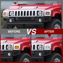 Load image into Gallery viewer, Hummer H2 2003-2009 Sequential LED Turn Signal Light(Amber) LED Parking Light(White)
